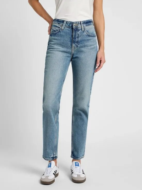 Lee Jeansy 112360027 Niebieski Regular Fit