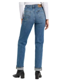 Lee Jeansy 112371090 Niebieski Regular Fit