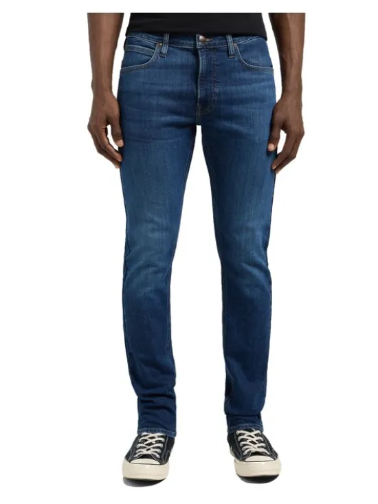 Lee Jeansy 112370586 Niebieski Slim Fit