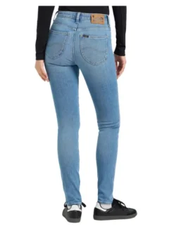 Lee Jeansy Scarlett High Niebieski Slim Fit