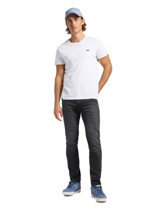 Lee Jeansy 112363851 Szary Slim Fit
