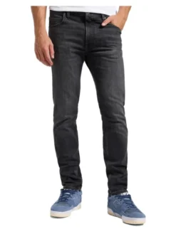 Lee Jeansy 112363851 Szary Slim Fit