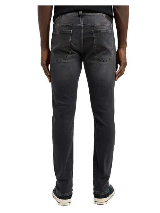 Lee Jeansy 112370585 Szary Slim Fit