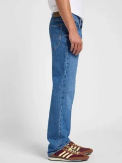 Lee Jeansy West Niebieski Regular Fit