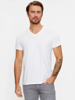 Lee Komplet t-shirtów 112145317 Granatowy Fitted Fit