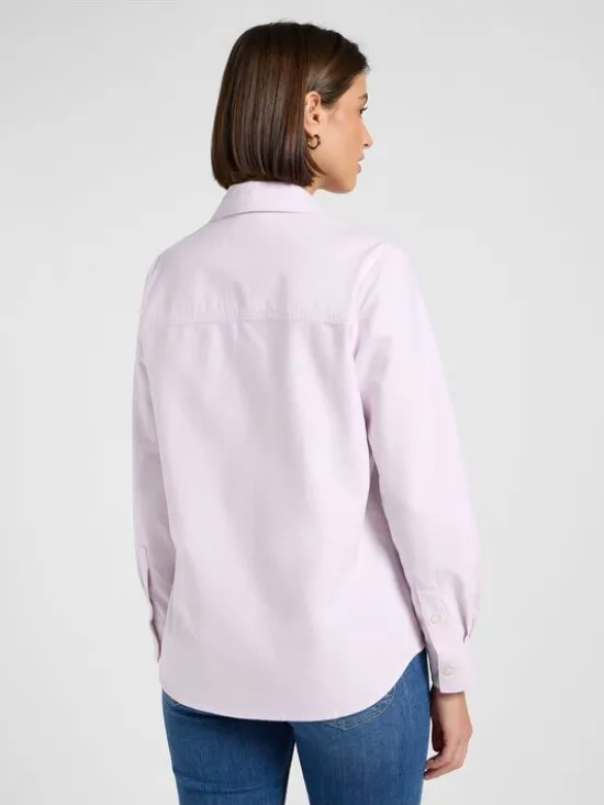 Lee Koszula ALL PURPOSE SHIRT Różowy Regular Fit