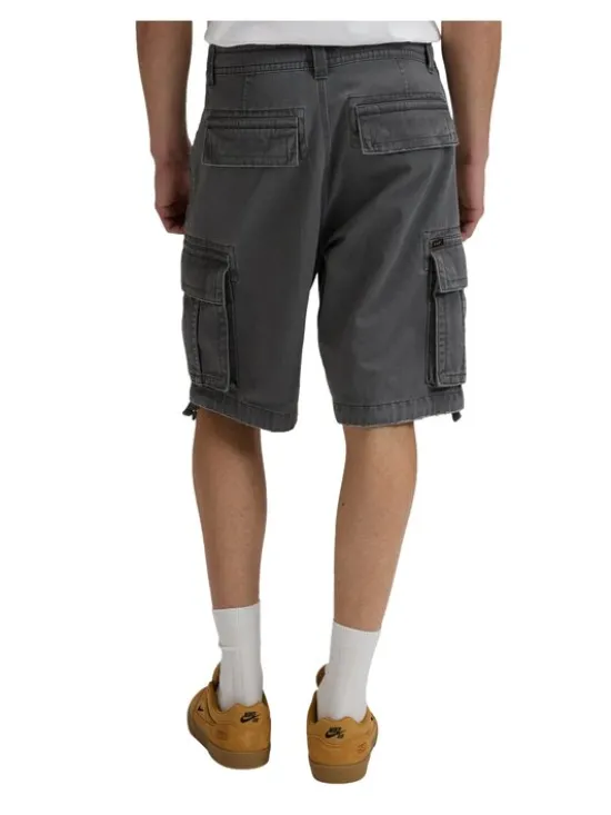 Lee Szorty materiałowe Sierra Short Szary Cargo Fit
