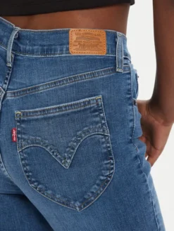 Levi's® Jeansy Retro A5758-0008 Niebieski Skinny Fit