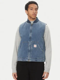 Levi's® Kamizelka A8580-0000 Niebieski Relaxed Fit