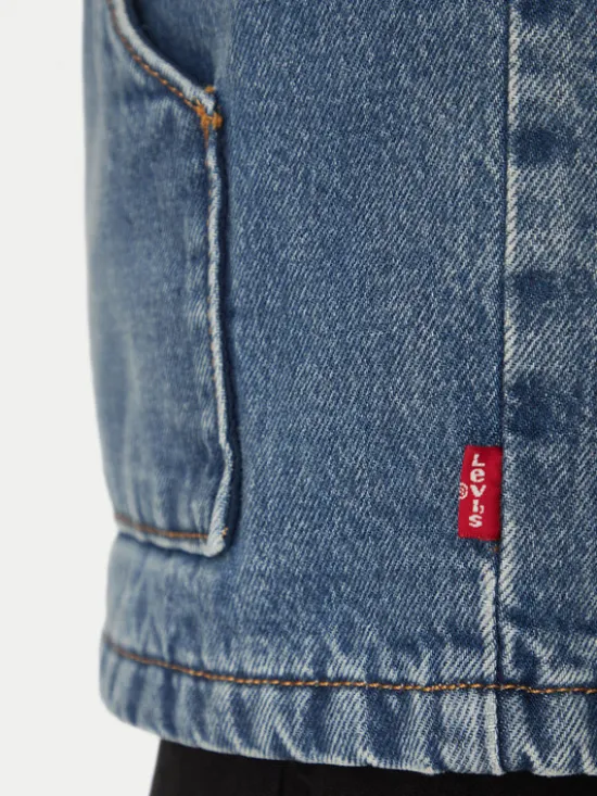 Levi's® Kamizelka A8580-0000 Niebieski Relaxed Fit
