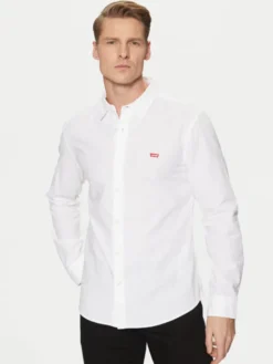 Levi's® Koszula Long Sleeved Shirt 86625-0002 Biały Slim Fit