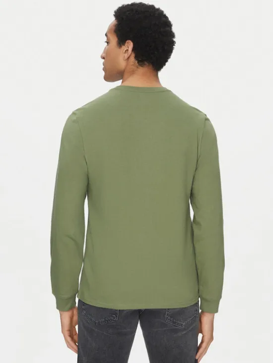 Levi's® Longsleeve Housemark 72848-0022 Zielony Regular Fit