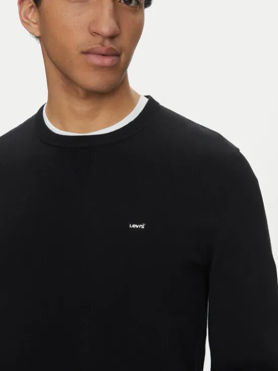 Levi's® Sweter Housemark A7207-0001 Czarny Regular Fit