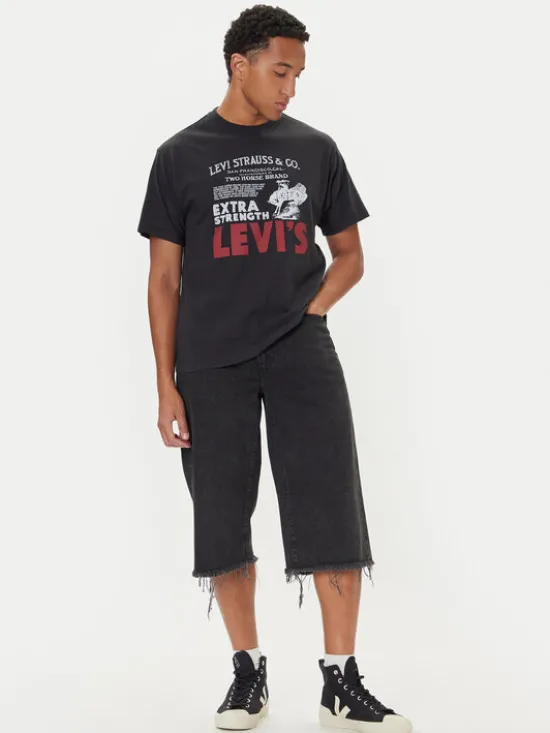 Levi's® T-Shirt 87373-0224 Czarny Relaxed Fit