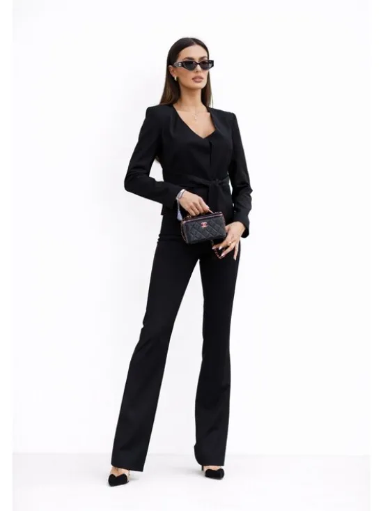 LilaLou Garnitur Giselle Czarny Regular Fit