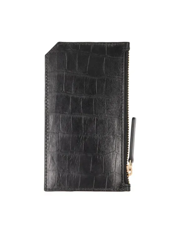 Lilou Etui na karty kredytowe 01361 Czarny