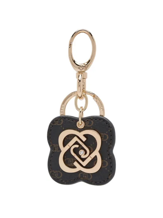 Liu Jo Brelok Flower Key Ring AF5221 E0538 Brązowy