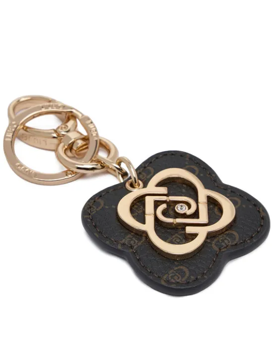 Liu Jo Brelok Flower Key Ring AF5221 E0538 Brązowy