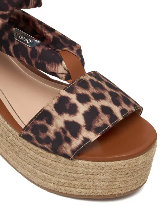 Liu Jo Espadryle Bali 03 SA6087 TX133 Brązowy
