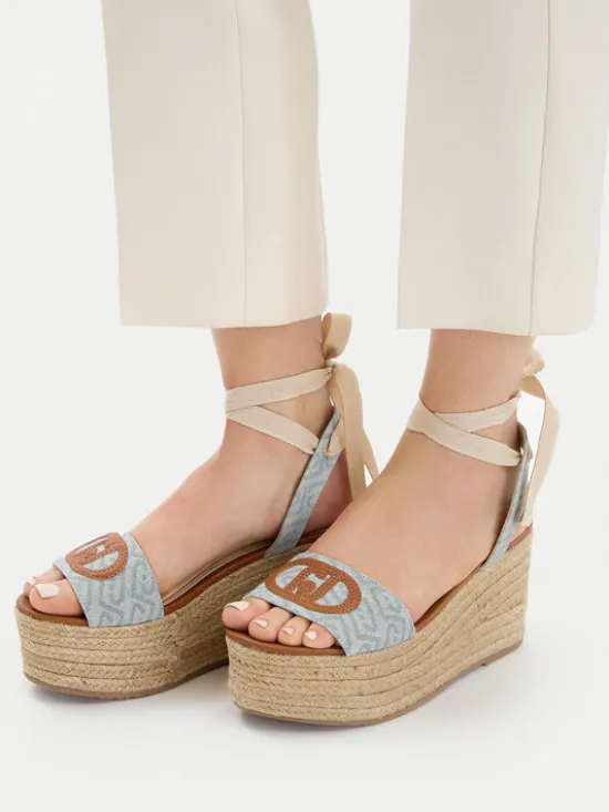 Liu Jo Espadryle Bali 02 SA6085 TX523 Niebieski