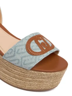 Liu Jo Espadryle Bali 02 SA6085 TX523 Niebieski