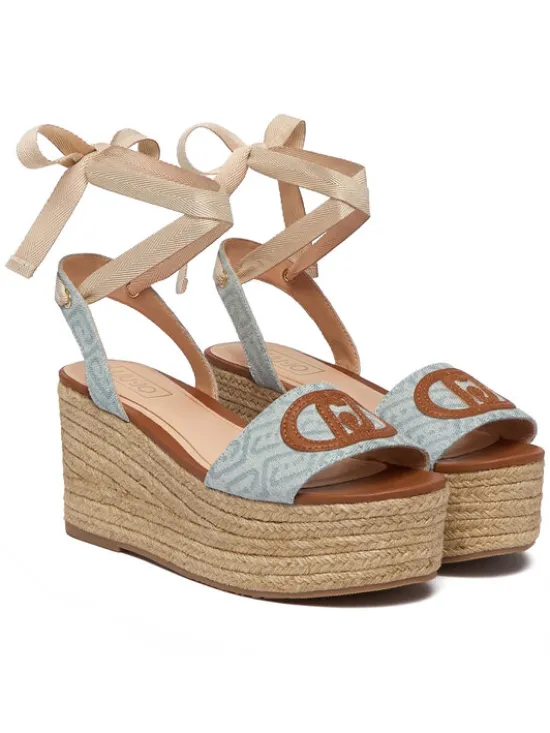 Liu Jo Espadryle Bali 02 SA6085 TX523 Niebieski