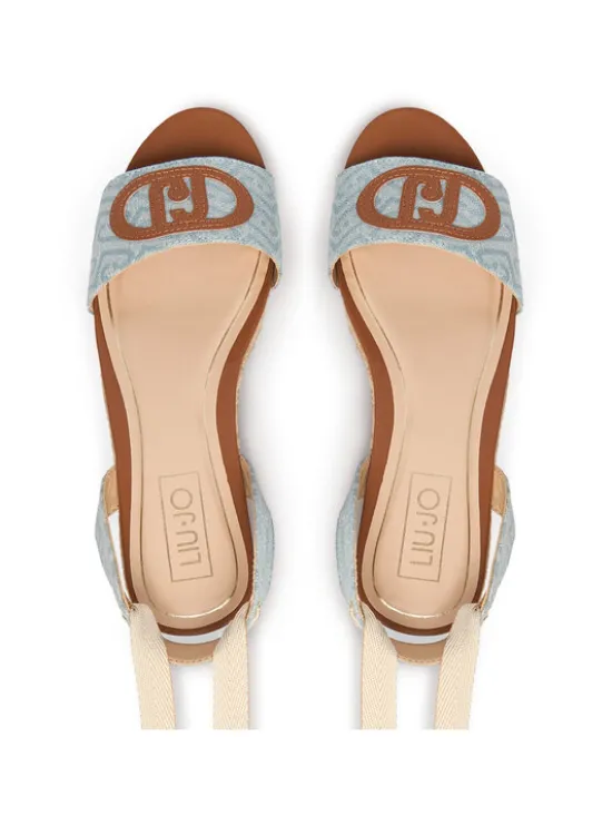 Liu Jo Espadryle Bali 02 SA6085 TX523 Niebieski