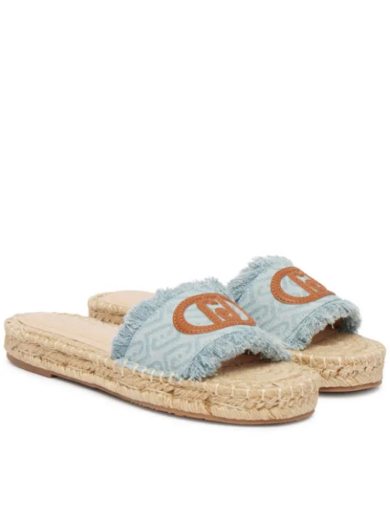 Liu Jo Espadryle Paros 01 SA6099 TX523 Niebieski