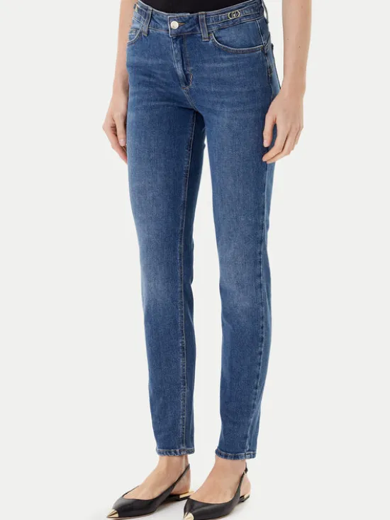 Liu Jo Jeansy UF5013 D0277 78920 Granatowy Slim Fit