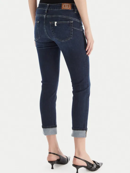 Liu Jo Jeansy UF5006 D4797 Granatowy Slim Fit