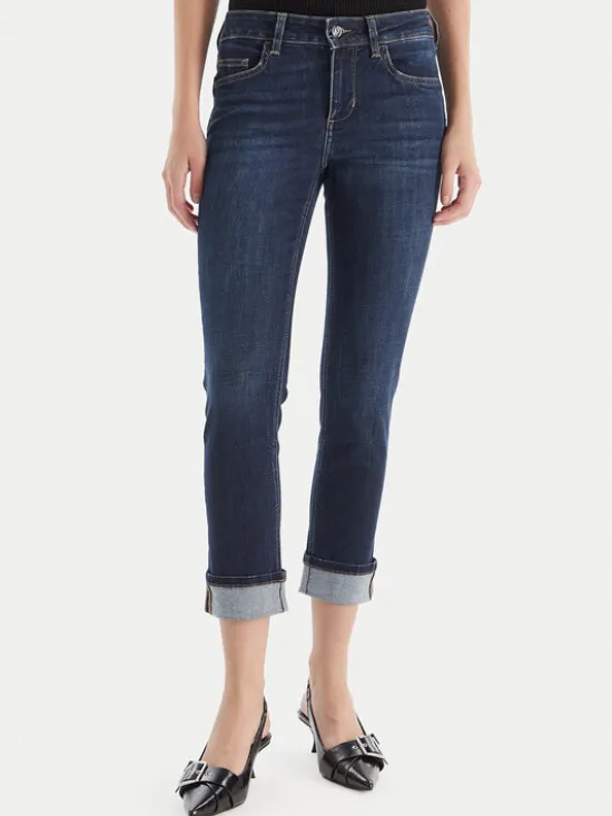 Liu Jo Jeansy UF5006 D4797 Granatowy Slim Fit