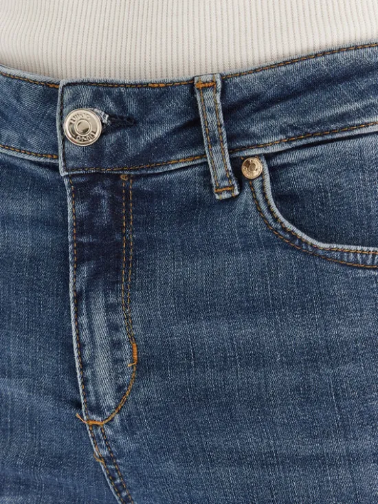Liu Jo Jeansy UF5015 D0236 Niebieski Bootcut Fit