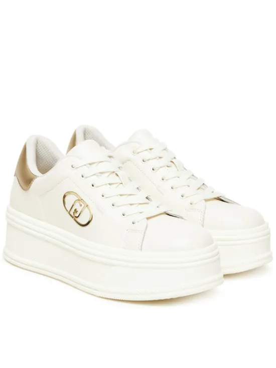 Liu Jo Sneakersy Selma 16 BF5039 PX026 Écru