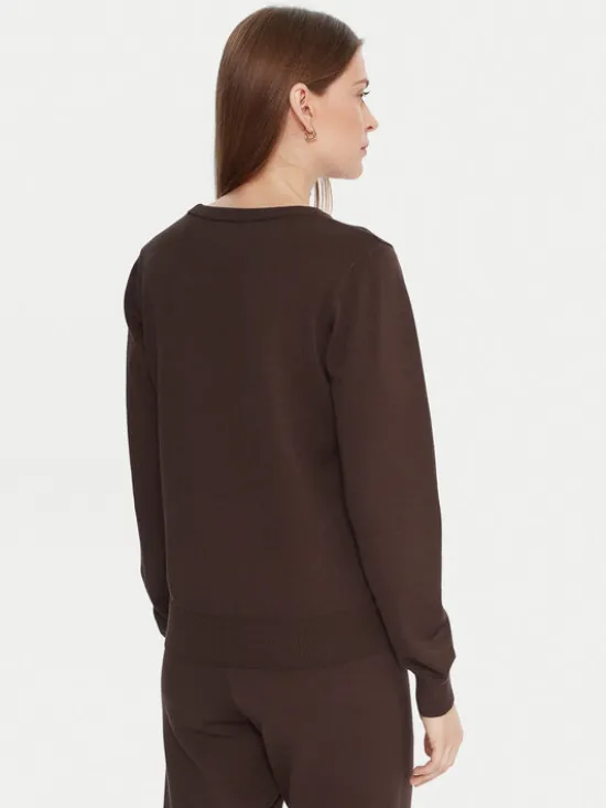 Liu Jo Sweter TF5248 MS63L Brązowy Regular Fit