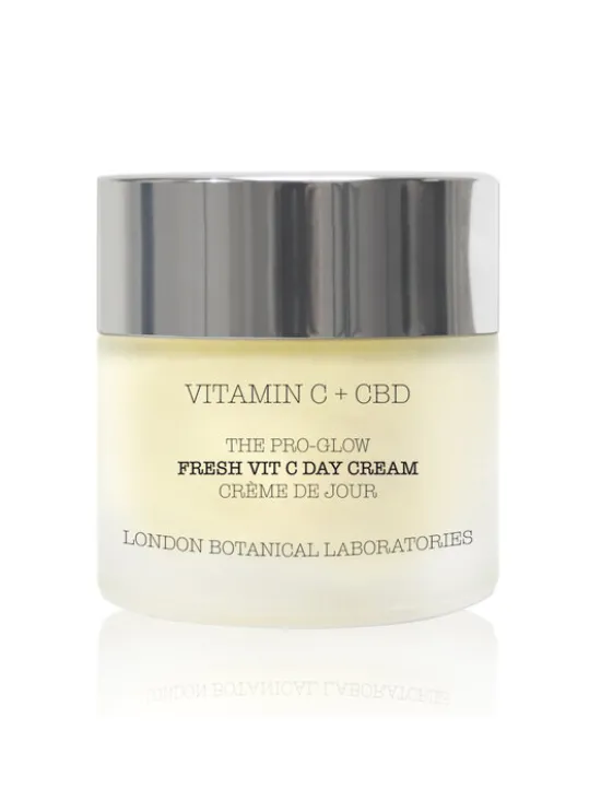 London Botanical Laboratories Krem Dzienny Pro-Glow Witamina C + CBD Krem na dzień