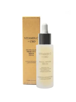 London Botanical Laboratories ErthSkin London z Witaminą C i CBD Rozświetlające Serum