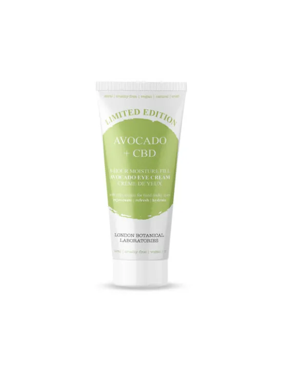 London Botanical Laboratories Edycja limitowana Awokado + CBD 8-godzinny krem Krem pod oczy