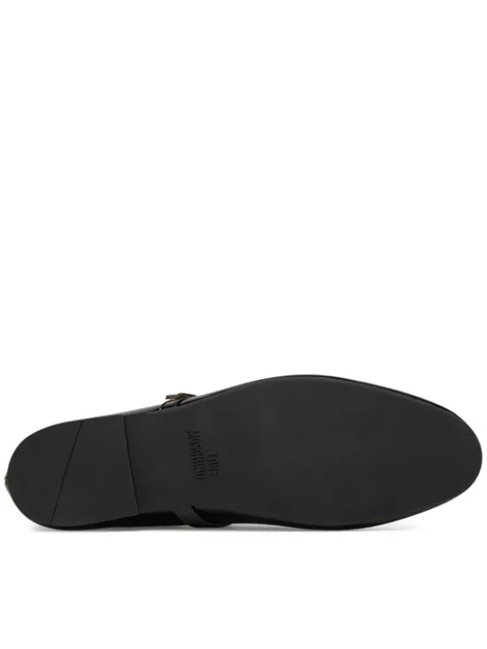 LOVE MOSCHINO Baleriny JA11101G1OIH0000 Czarny