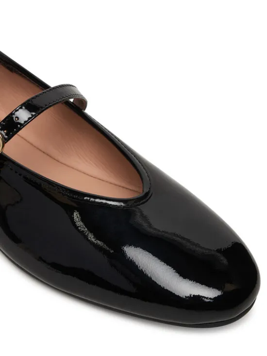 LOVE MOSCHINO Baleriny JA11101G1OIH0000 Czarny
