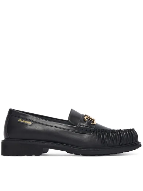 LOVE MOSCHINO Mokasyny JA10063G1PIA0000 Czarny