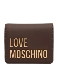 LOVE MOSCHINO Portfel JC5612PP1PKD0300 Brązowy