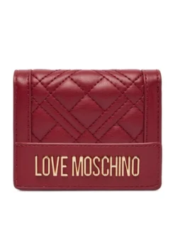 LOVE MOSCHINO Portfel JC5601PP1PLA0552 Bordowy