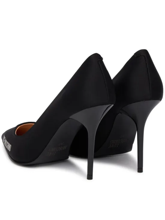 LOVE MOSCHINO Szpilki JA10299G1OIM0000 Czarny