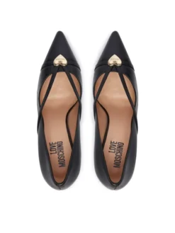 LOVE MOSCHINO Szpilki JA10119G1PIA0000 Czarny