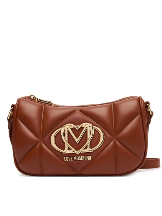 LOVE MOSCHINO Torebka JC4083PP1NLC0312 Brązowy