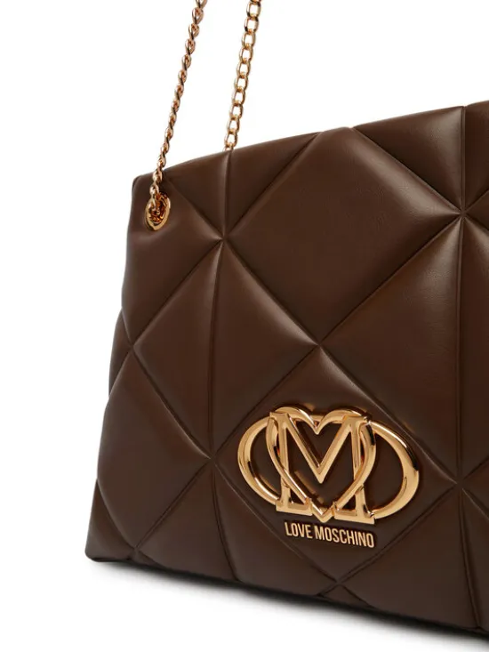 LOVE MOSCHINO Torebka JC4040PP1PLC0300 Brązowy