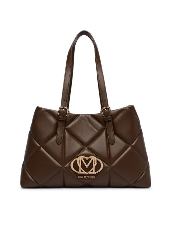 LOVE MOSCHINO Torebka JC4033PP1PLC0300 Brązowy