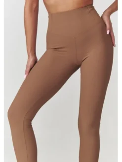 Makadamia Legginsy C30 Złoty A-Line Fit