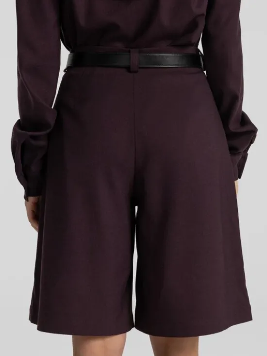 MANDRAGORA Bermudy Omaro Fioletowy Standard Fit