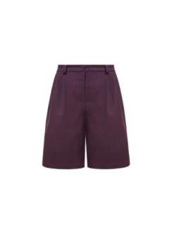 MANDRAGORA Bermudy Omaro Fioletowy Standard Fit